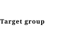 Target group